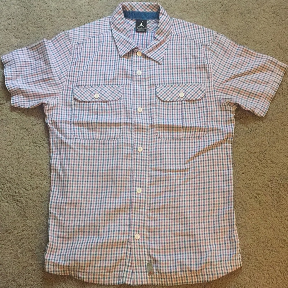 Jordan Brand Men’s Short Sleeve Button Up